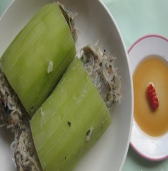 Thanh mát với bầu dồn thịt hấp