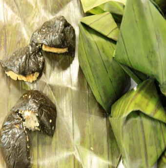 Thương thầm bánh ít lá gai Bình Định