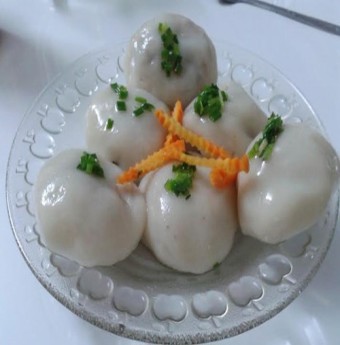 Hương vị bánh ít trần nhân tôm thịt