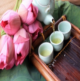 Trà sen Tây Hồ nét tinh túy đất trời Hà Thành