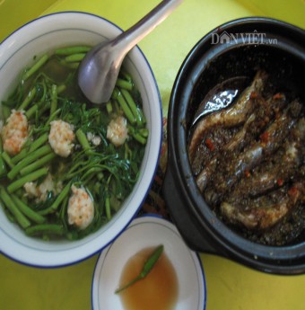 Nhớ vị cá kèo kho sả đất Mũi