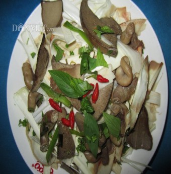 Độc đáo với món cổ hũ dừa xào 
