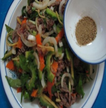 Nhớ món bò tái me miền Tây