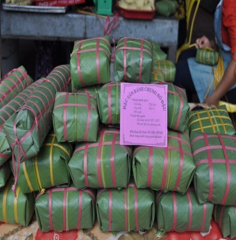 Về Thái Nguyên nhớ ghé qua làng bánh trưng Bờ Đậu