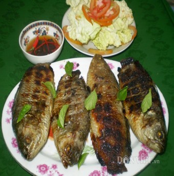 Cá rô mề nướng ngon thật là ngon