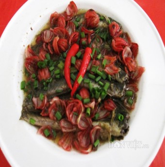 Lạ vị món cá kèo kho trái giấm