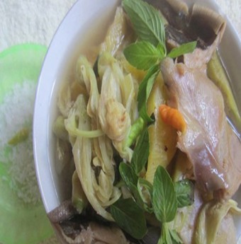 Canh chua cá đuối miền Tây