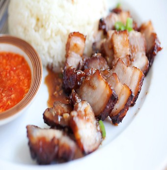 Thịt heo hồng xíu