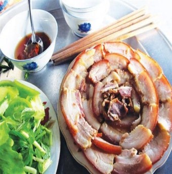 Thịt heo ngâm nước mắm