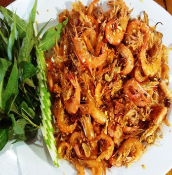 Tép rang sả... sạch cả nồi cơm