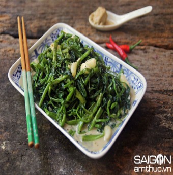 5 món rau xào nhanh gọn