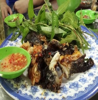 Món ếch òn độc đáo của người Chăm 
