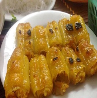 Chả tôm - món ăn lạ độc đáo 