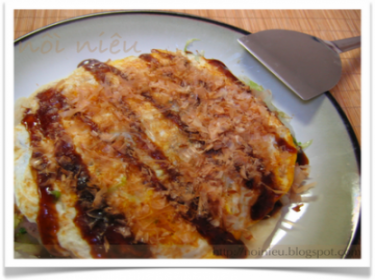Bánh xèo Nhật - Okonomiyaki