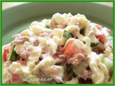 Salad cá và mayonnaise