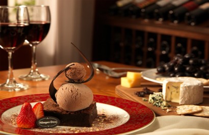 Cửa hàng kem Häagen-Dazs Café