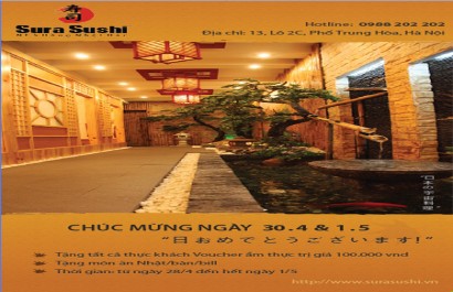Nhà hàng Nhật Hàn Sura Sushi