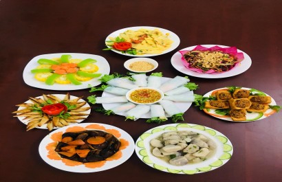 Nhà hàng chay Cát Tường Lan - không gian ẩm thực độc đáo của vùng Đất Tổ