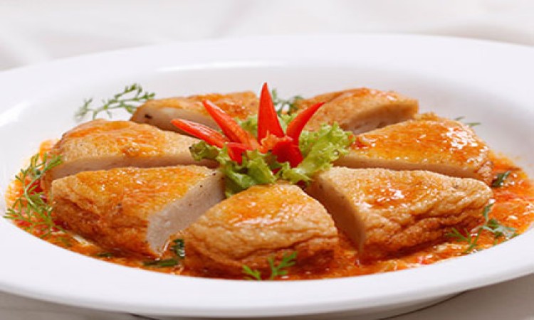 Chả cá kho vân trứng