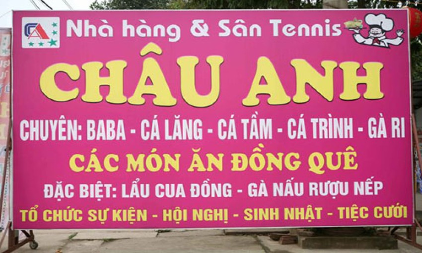 Nhà Hàng Châu Anh