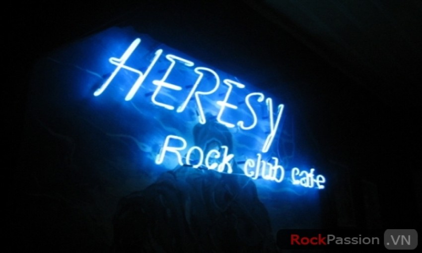 Heresy rock quán