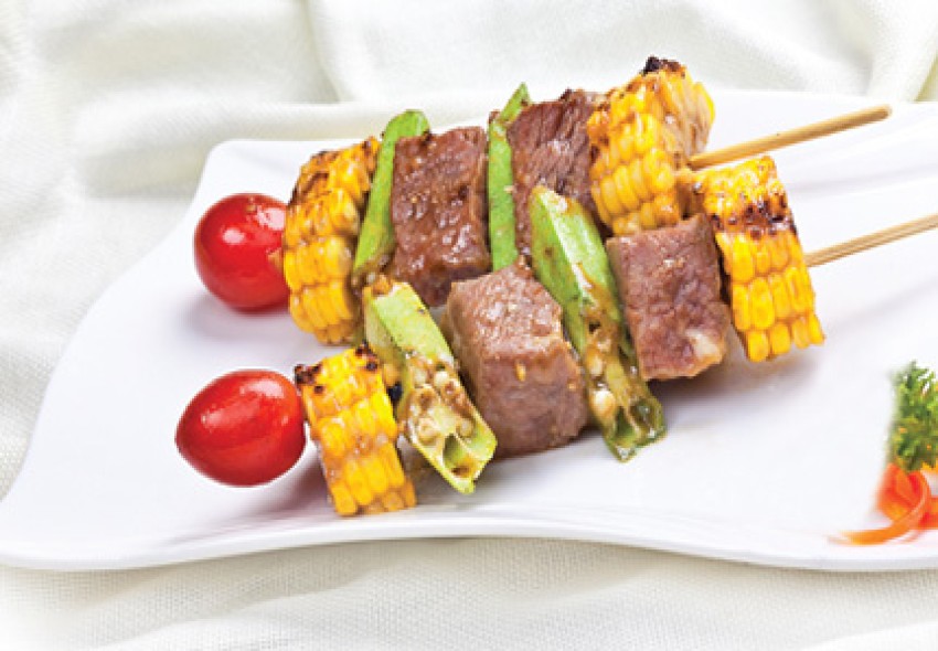 Thịt bò nướng mù tạt