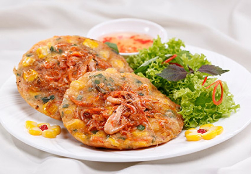 Bánh ruốc chiên giòn