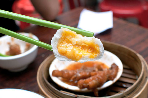 Bánh bao sữa trứng