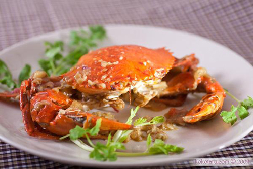 Vào bếp với Cua xốt me 