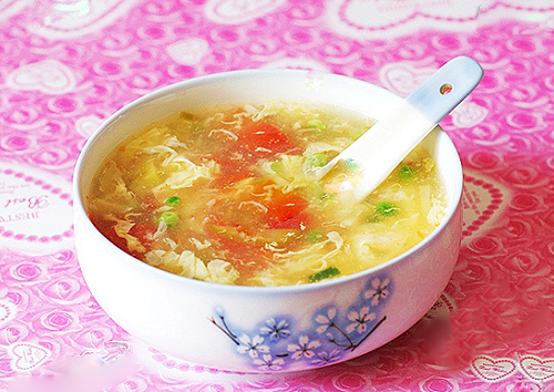 Canh trứng