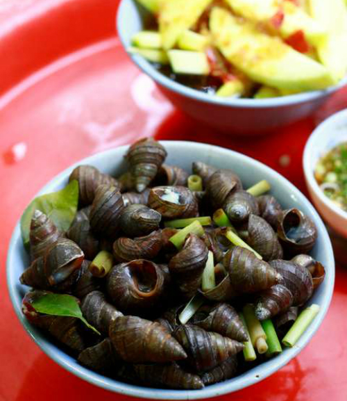 Ốc luộc Ốc luộc