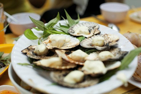 Sò điệp nướng phô mai