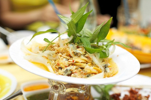 Sò lụa xào bơ tỏi