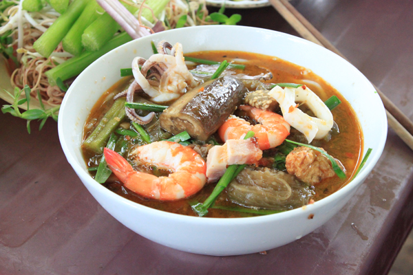 Bún hải sản