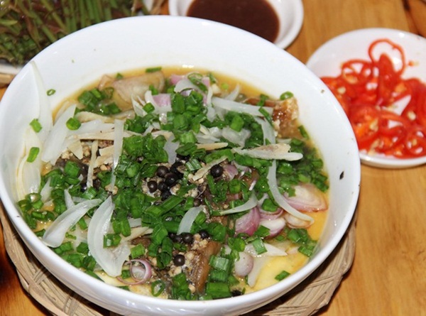 Cá đồng chưng cách thủy