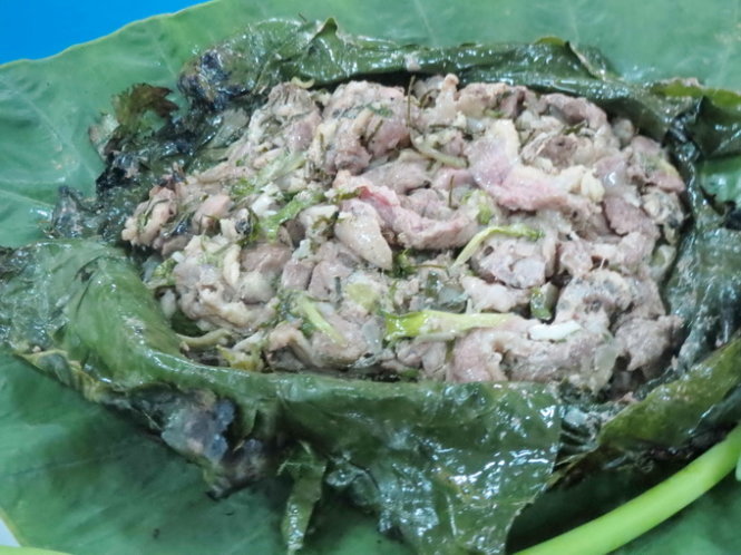 Vịt xiêm nướng lá bạc hà 3