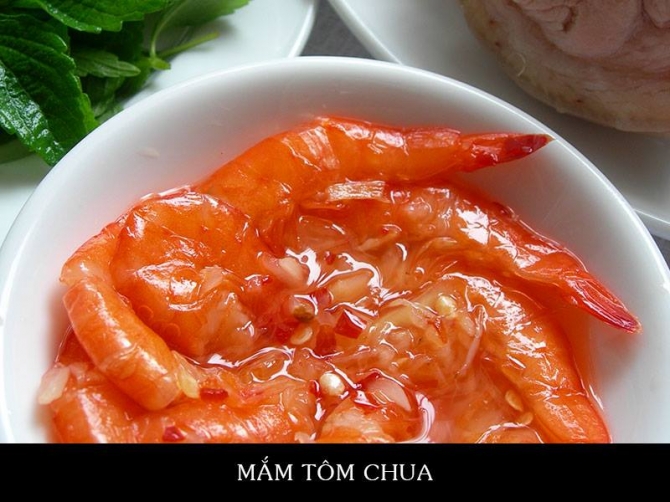 Mắm tôm chua