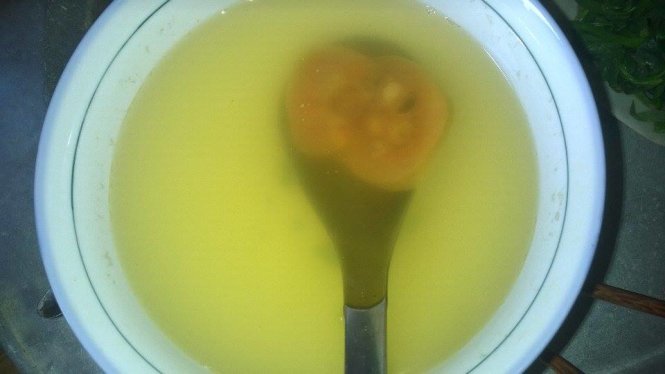 chay dầm nước rau muống