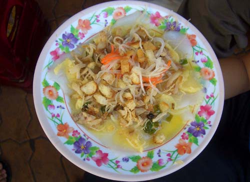 Bánh bèo Chợ Hàng Bông