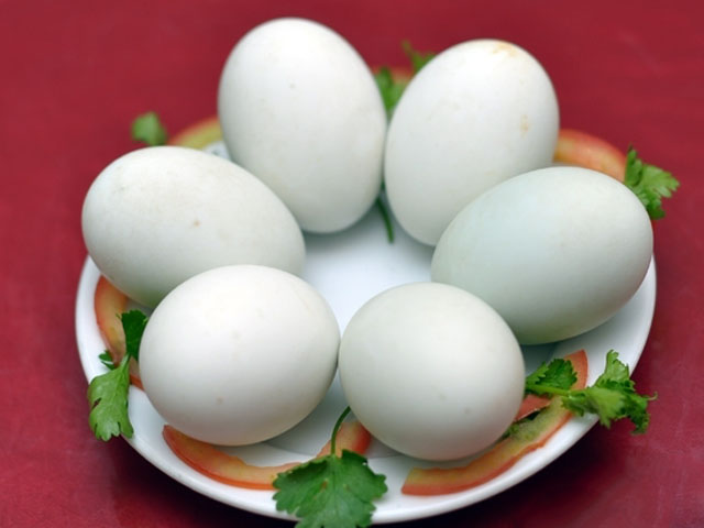 Cách chọn trứng vịt lộn