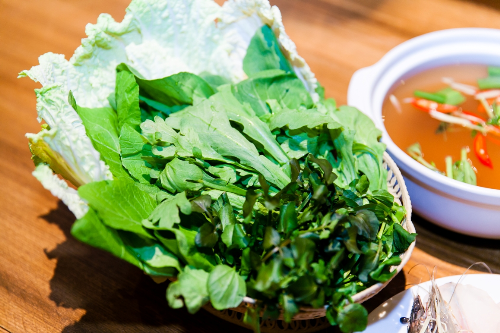 Lẩu rau xanh