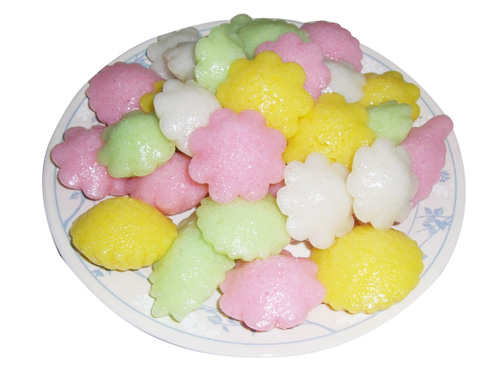Bánh bò hấp nước cốt dừa
