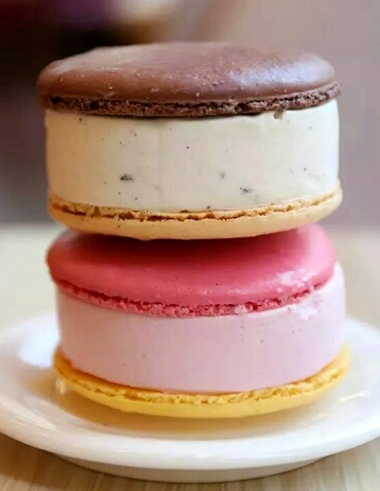 macaron kem lạnh