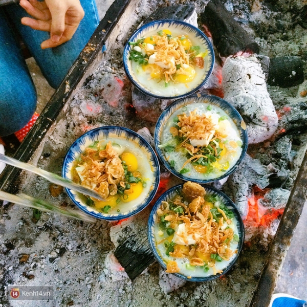 Trứng cút đút than với phô mai 6