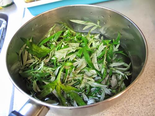 Da mềm như lụa với loại rau ra chợ là có