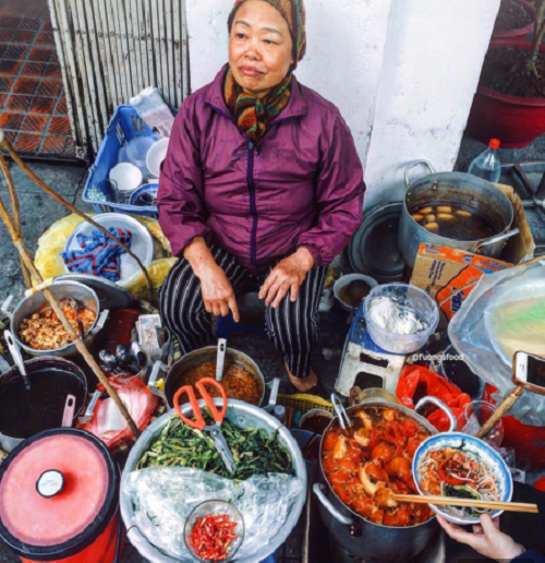 Cháo đậu phụ cà muối