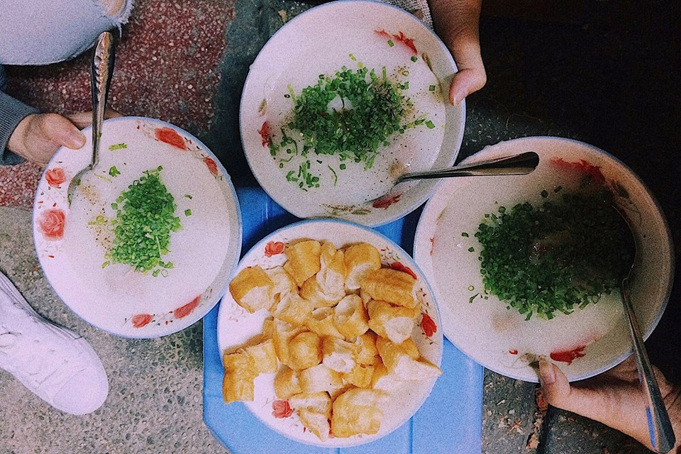 Cháo sườn chợ Tân Định