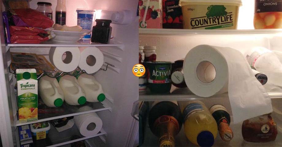 Thử đặt cuộn giấy vệ sinh vào tủ lạnh, bạn sẽ phải bất ngờ với kết quả thu được1