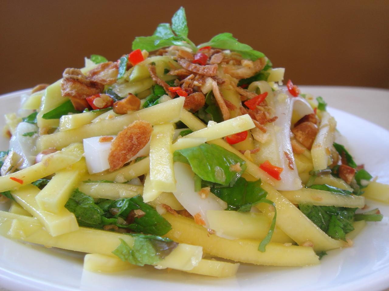 gỏi xoài