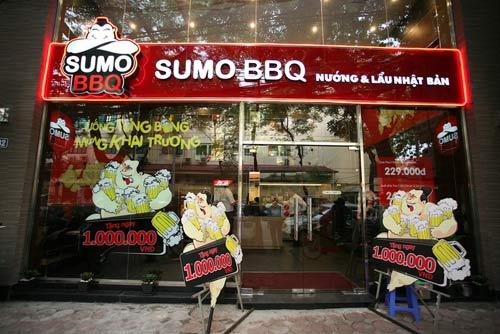 Khai trường nhà hàng Lẩu & Nướng Nhật Bản SumoBBQ .